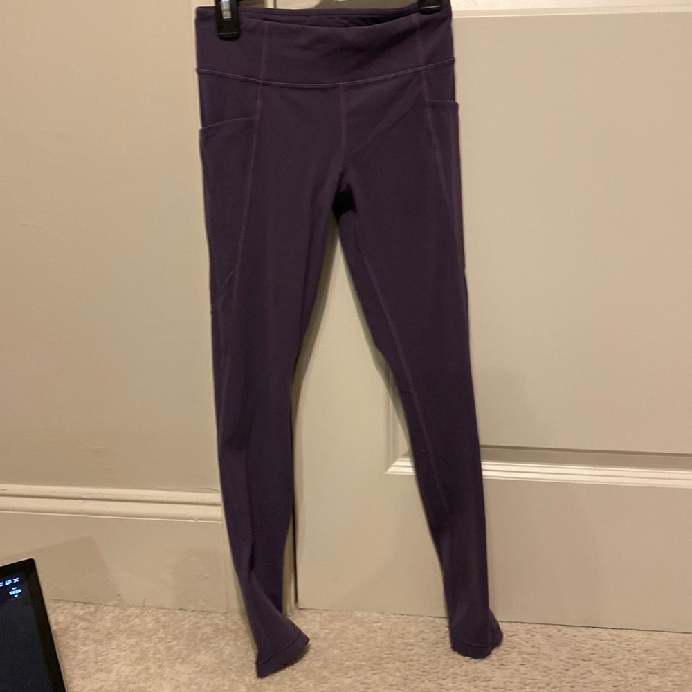 Athletes Dark Purple Leggings